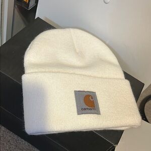 Carhartt White Beanie